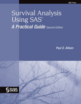 Survival Analysis Using SAS -  Paul D. Allison