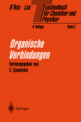 Taschenbuch für Chemiker und Physiker - 