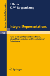 Integral Representations - I. Reiner, K.W. Roggenkamp