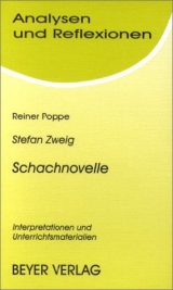 Zweig,Stefan - Die Schachnovelle - Poppe, Reiner