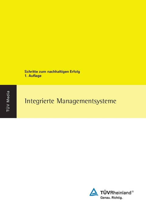 Integrierte Managementsysteme (E-Book, PDF) -  Wolfgang Kallmeyer