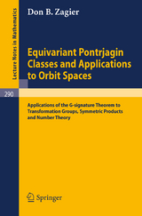 Equivariant Pontrjagin Classes and Applications to Orbit Spaces - D. B. Zagier
