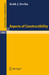 Aspects of Constructibility - K. J. Devlin