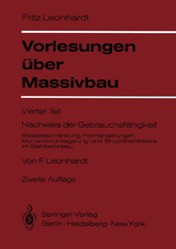 Vorlesungen über Massivbau - F. Leonhardt