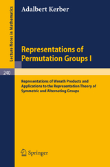 Representations of Permutation Groups I - A. Kerber