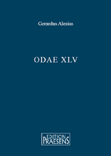 Odae XLV - Gerardus Alesius