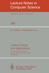 Coding Theory and Applications - 