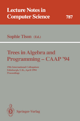 Trees in Algebra and Programming - CAAP '94 - 