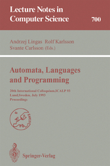 Automata, Languages and Programming - 