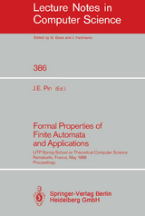 Formal Properties of Finite Automata and Applications - 