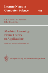 Machine Learning: From Theory to Applications - 