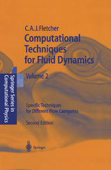 Computational Techniques for Fluid Dynamics 2 - Fletcher, Clive A.J.