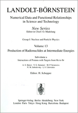 Interactions of Protons with Targets from He to Br / Wechselwirkung von Protonen mit He- bis Br-Targets - A.S. Iljinov, V.G. Semenov, M.P. Semenova, N.M. Sobolevsky, L.V. Udovenko