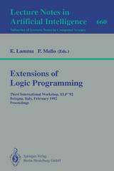 Extensions of Logic Programming - 