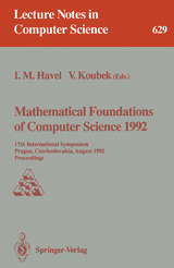 Mathematical Foundations of Computer Science 1992 - 