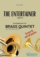 Brass Quintet Sheet Music: The Entertainer (score & parts) - Scott Joplin, Brass Series Glissato