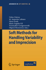 Soft Methods for Handling Variability and Imprecision - 