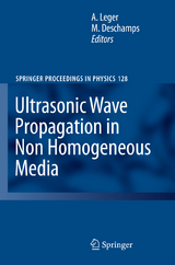 Ultrasonic Wave Propagation in Non Homogeneous Media - 