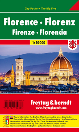 Florenz, Stadtplan 1:10.000, City Pocket + The Big Five - 