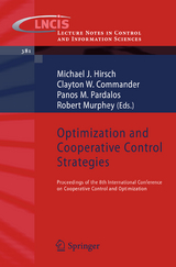 Optimization and Cooperative Control Strategies - 