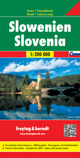 Slowenien, Autokarte 1:200.000 - 