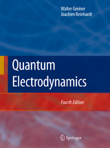 Quantum Electrodynamics - Greiner, Walter; Reinhardt, Joachim