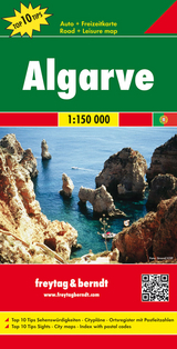 Algarve, Autokarte 1:150.000, Top 10 Tips - 