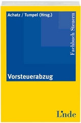 Vorsteuerabzug - 