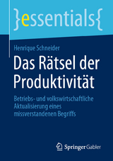 Das Rätsel der Produktivität - Henrique Schneider