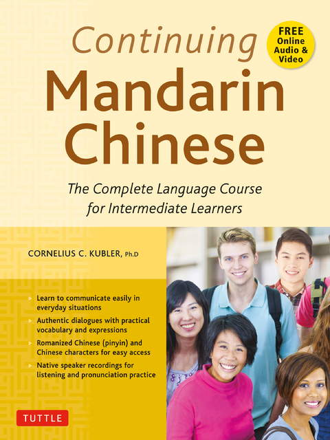 Continuing Mandarin Chinese Textbook -  Cornelius C. Kubler