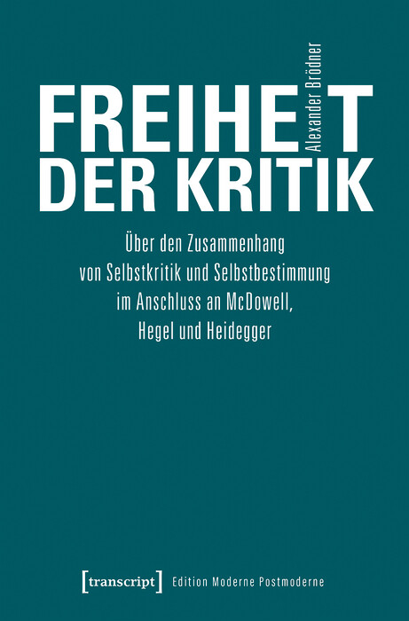 Freiheit der Kritik - Alexander Brödner