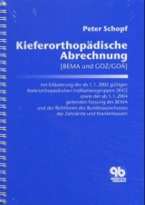 Kieferorthopädische Abrechnung - Peter Schopf