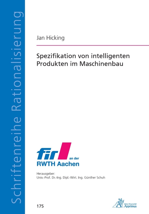 Spezifikation von intelligenten Produkten im Maschinenbau - Jan Hicking