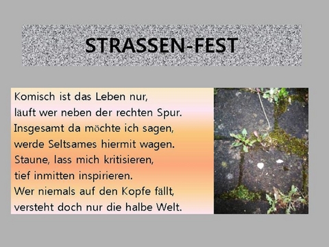 Straßen-Fest - Irene Steinbach