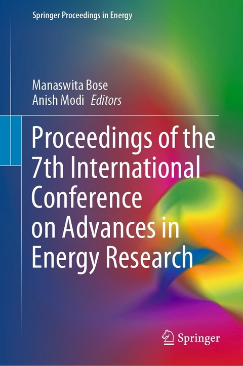 Proceedings of the 7th International Conference on Advances in Energy Research - 