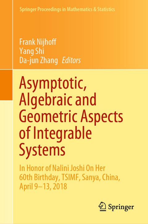 Asymptotic, Algebraic and Geometric Aspects of Integrable Systems - 