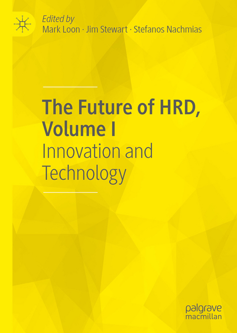 The Future of HRD, Volume I - 