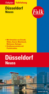 Falk Stadtplan Falkfaltung Düsseldorf, Neuss 1:25.000 - 