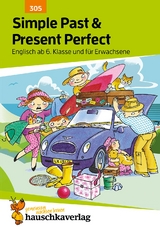 Simple Past & Present Perfect. Englisch ab 6. Klasse und für Erwachsene, A5-Heft - Ludwig Waas