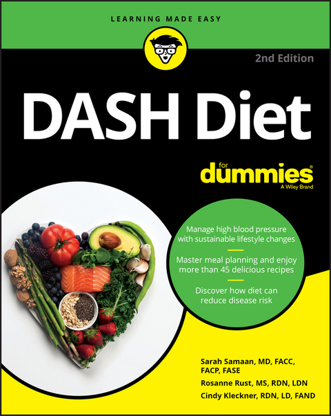 DASH Diet For Dummies - Sarah Samaan, Rosanne Rust, Cindy Kleckner