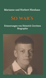 So war's - Norbert Nienhaus, Marianne Nienhaus