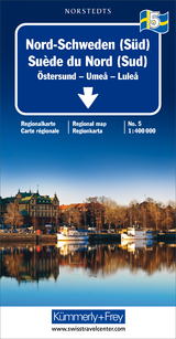 Nord-Schweden (Süd) Nr. 05 Regionalkarte Schweden 1:400 000 - 