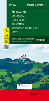 Mostviertel, Wander-, Rad- und Freizeitkarte 1:50.000, freytag & berndt, WK 052
