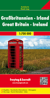 Großbritannien - Irland, Autokarte 1:700.000 - 