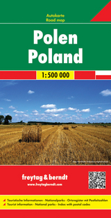 Polen, Autokarte 1:500.000 - Freytag-Berndt und Artaria KG