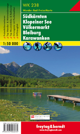 WK 238 Südkärnten - Klopeiner See - Völkermarkt - Bleiburg - Karawanken, Wanderkarte 1:50.000 - 