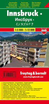 Innsbruck, Touristenplan 1:5.000 - 1:12.000 - 