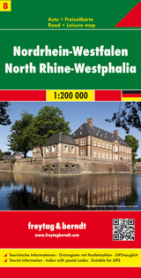 Nordrhein-Westfalen, Autokarte 1:200.000 - 