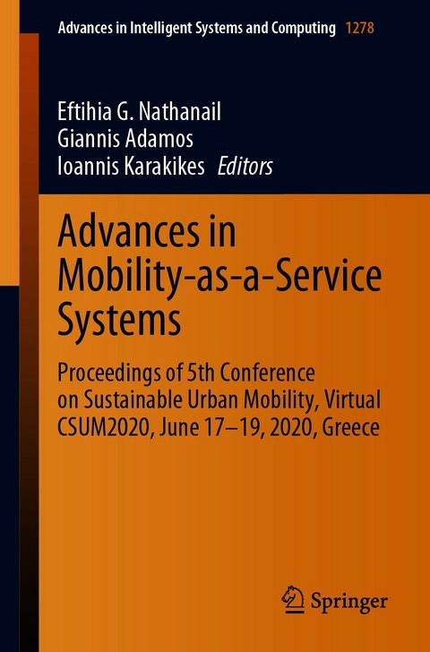 Advances in Mobility-as-a-Service Systems - 