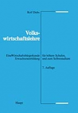 Volkswirtschaftslehre - Dubs, Rolf